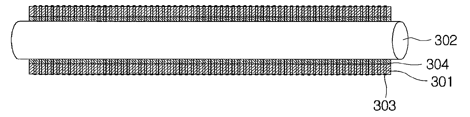 Composite electrode and method for manufacturing the same