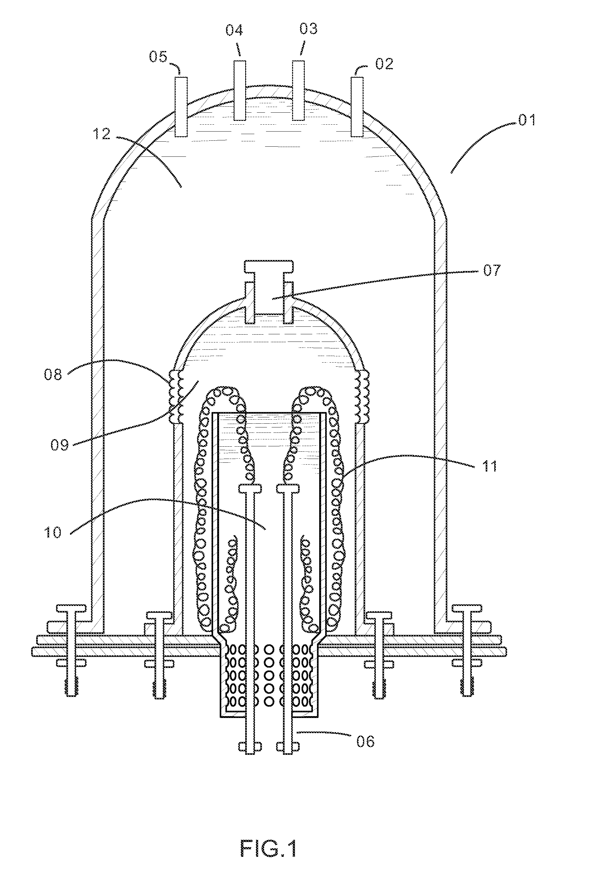 Apparatus With Expansion Chamber Providing Large Heat Distribution