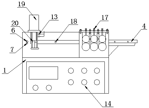 A fully automatic concrete pile skirt forming machine