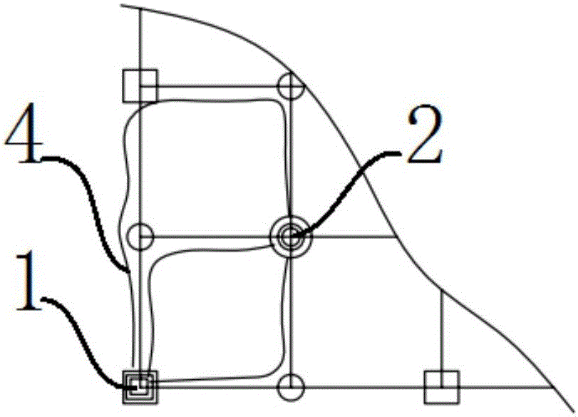 Distributive water-supply pipe-network fire hydrant system