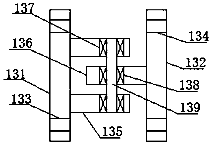 Foodstuff mixing device for animal husbandry