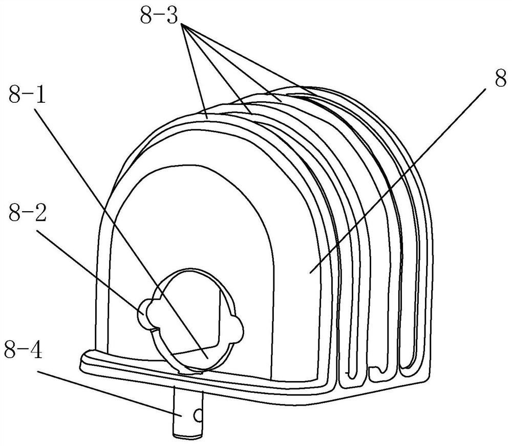 Self-discharging folding turnover wooden ton box