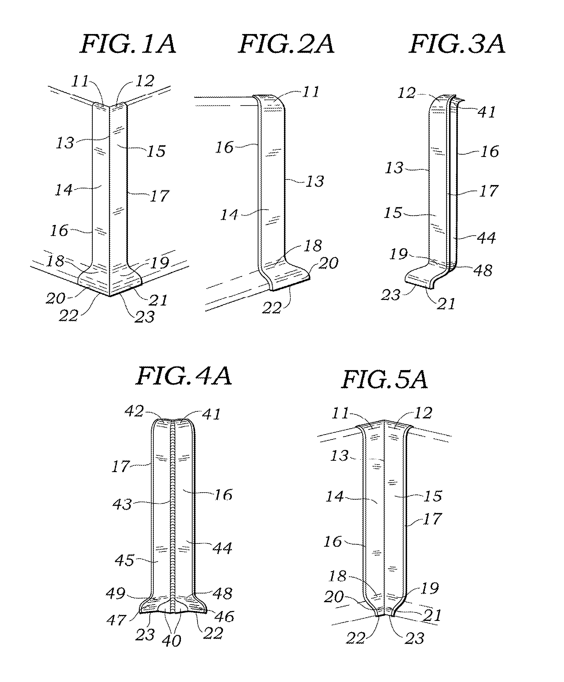 Cove base corner cover