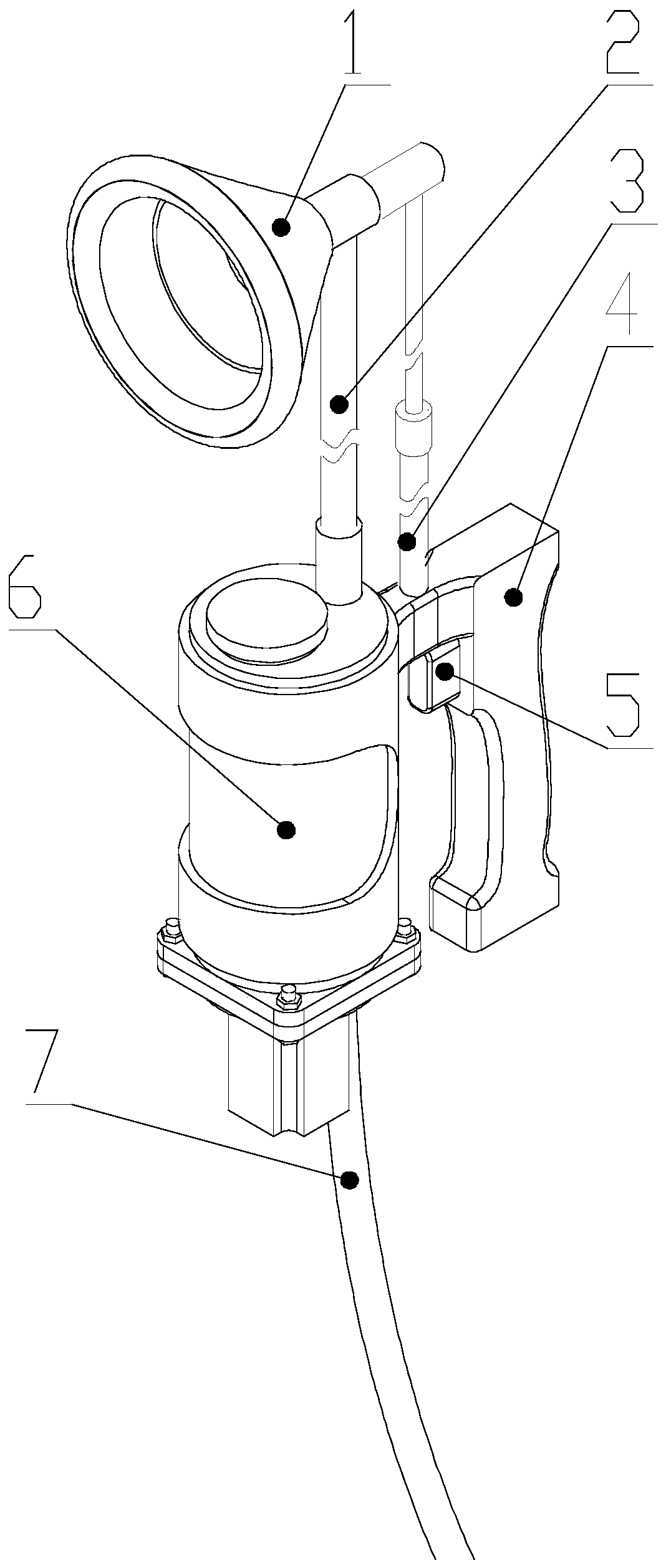 A quantitative pollen spraying fruit tree pollinator