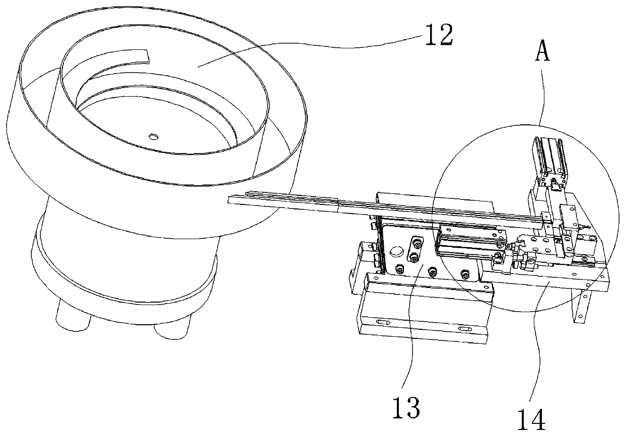 Full-automatic assembly machine of shift switch