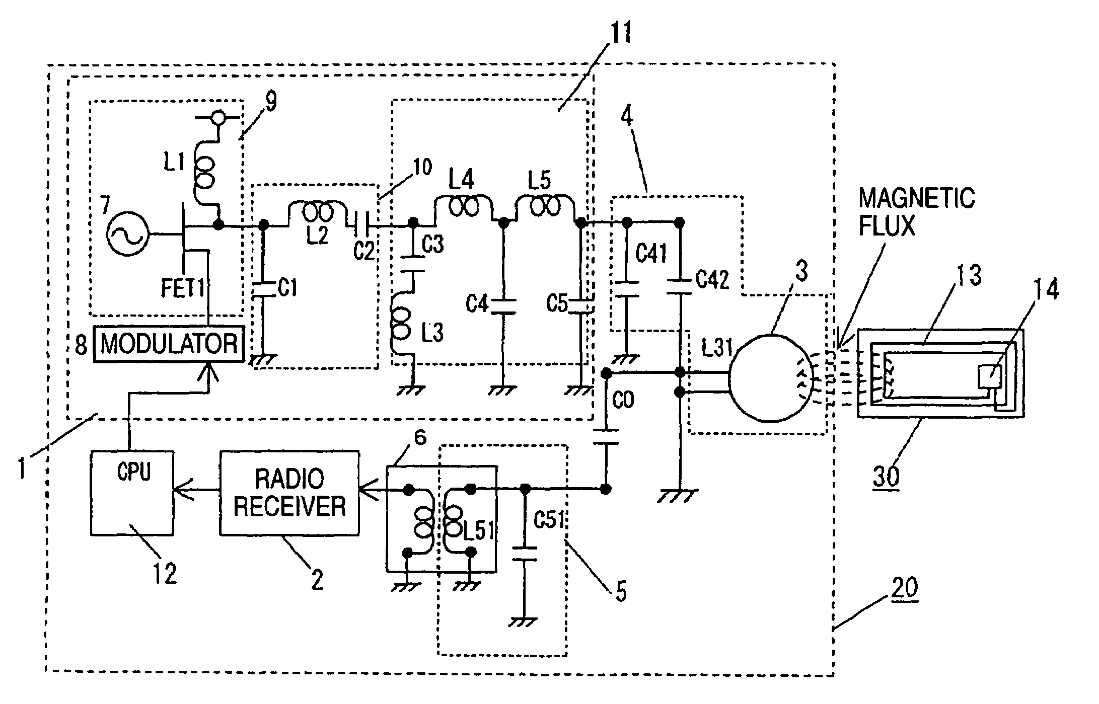 Noncontact IC card reader/writer