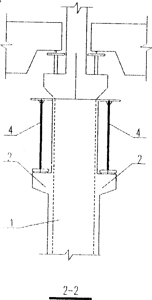 Method for drawing out bean and prop of workshop without stopping production