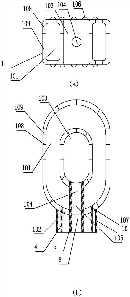 Expansion balloon and medical device used for discoplasty