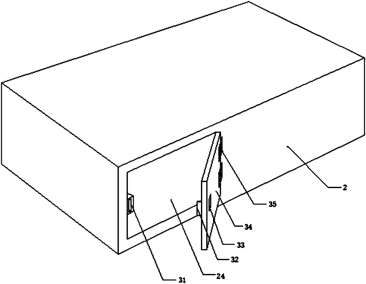 Automatic temperature regulation system for new energy automobile and using method thereof