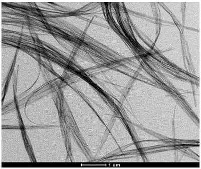 Preparation method for super-long titanium dioxide nanowire