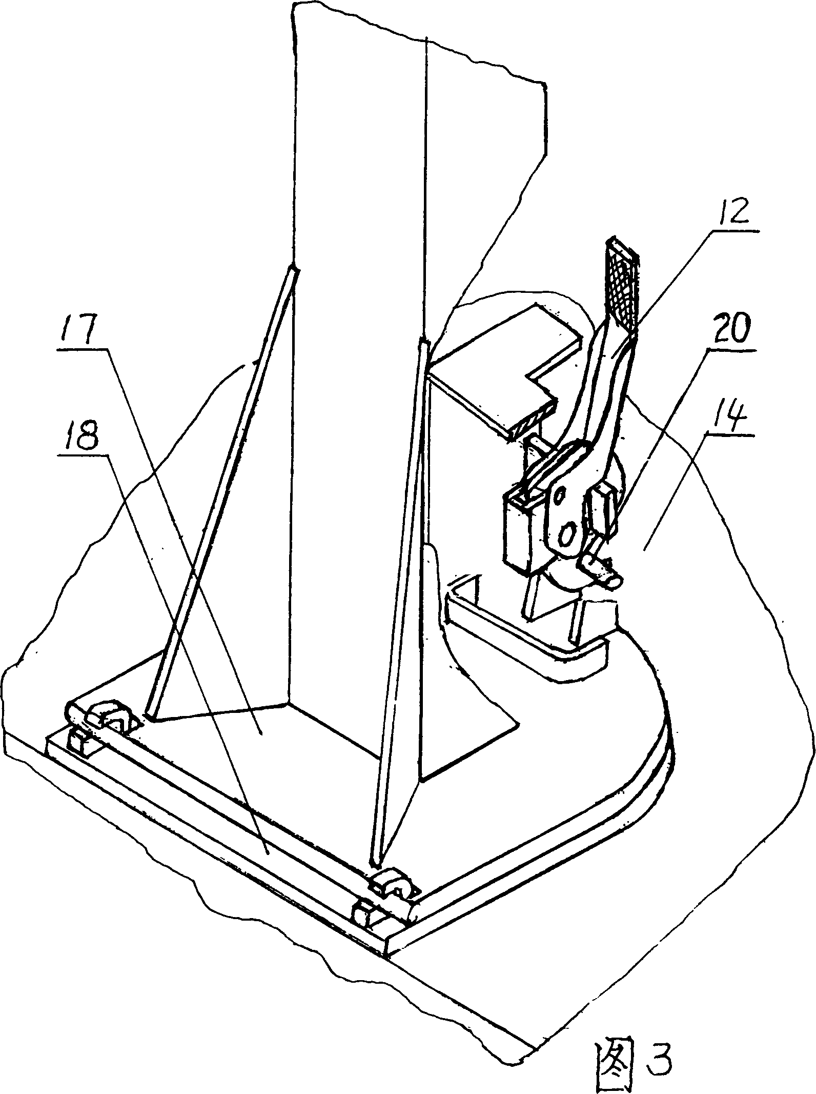 Portable vehicle for lighting