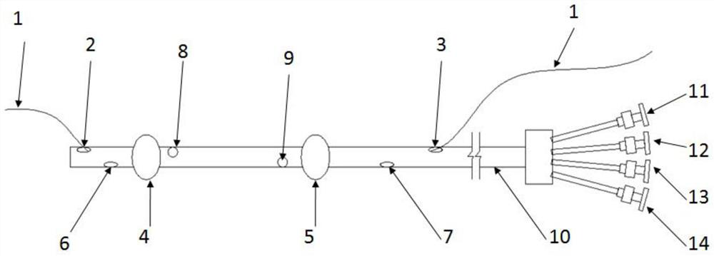 A local thrombolysis and thrombus retrieval device suitable for intravenous thrombolysis contraindications and its application method