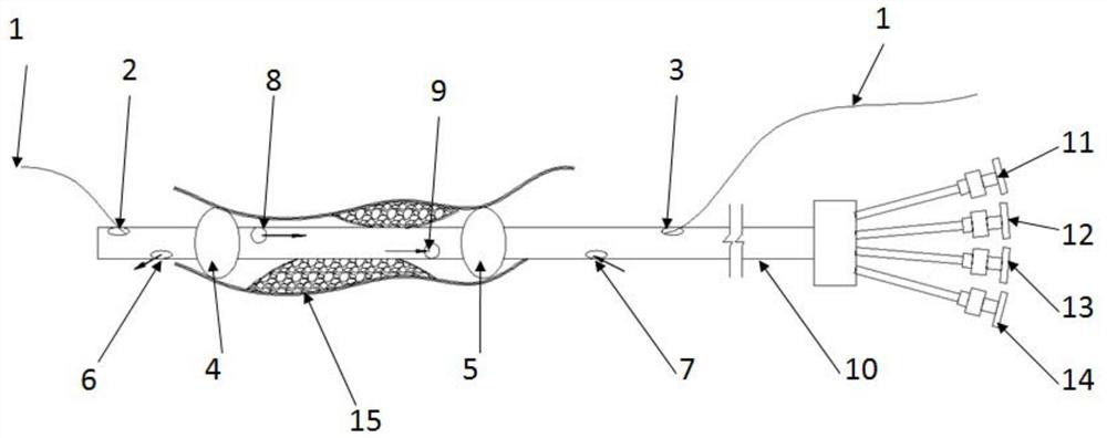 A local thrombolysis and thrombus retrieval device suitable for intravenous thrombolysis contraindications and its application method