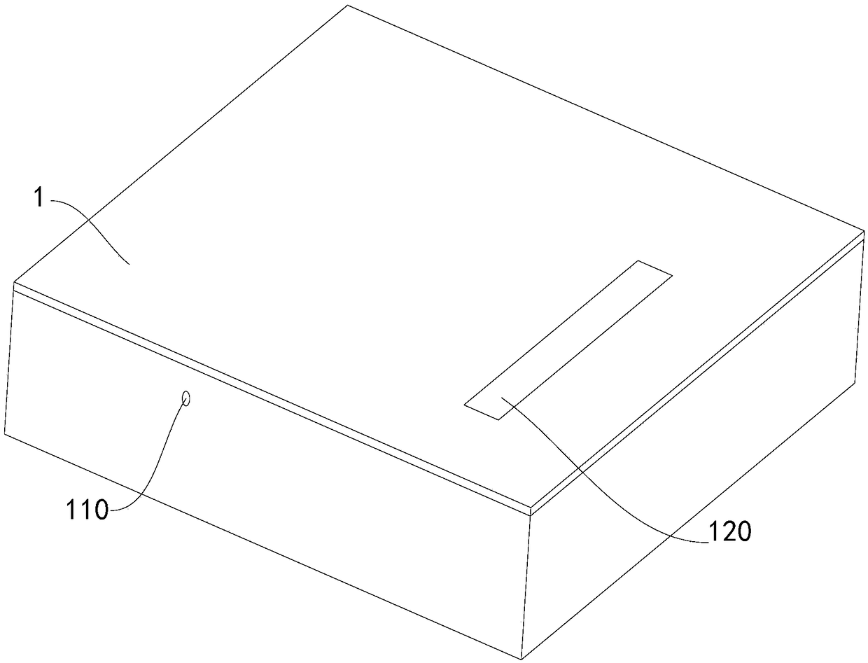 Acupuncture needle box with disinfecting function