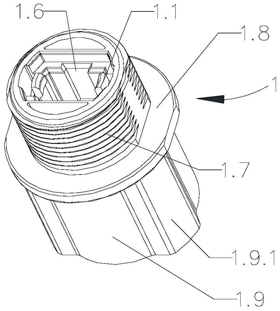 Multi-core optical fiber connector