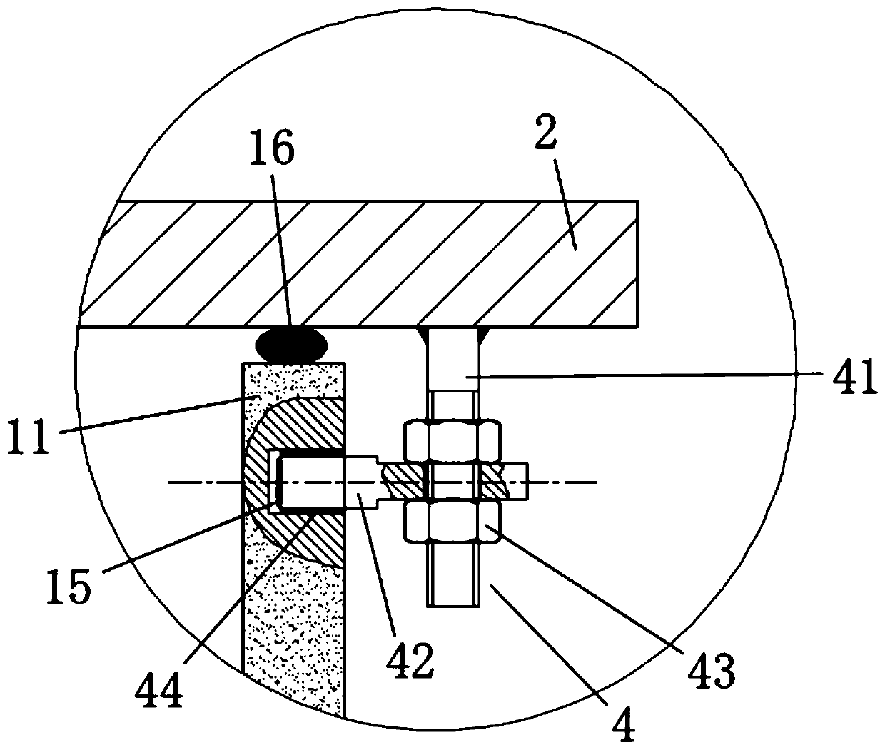 A ceramic mold for bending and forming glass plates