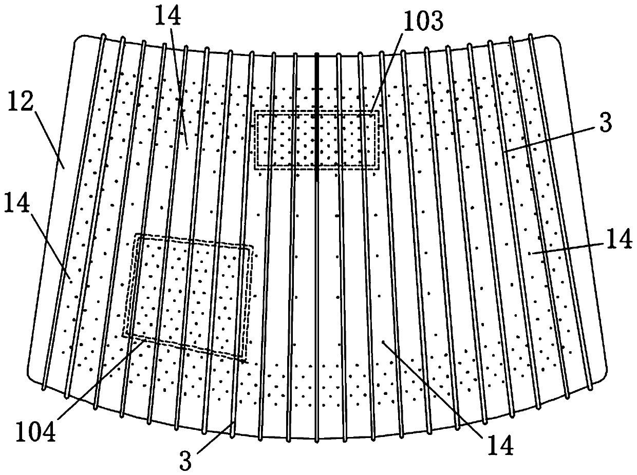 A ceramic mold for bending and forming glass plates