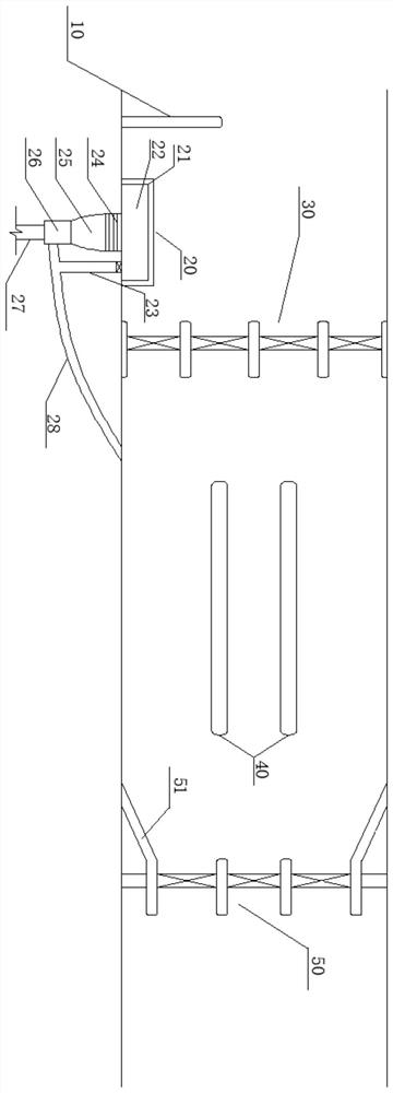 Double-gate regulation and control system with functions of water diversion, moisture absorption and silt flushing and regulation and control method of double-gate regulation and control system