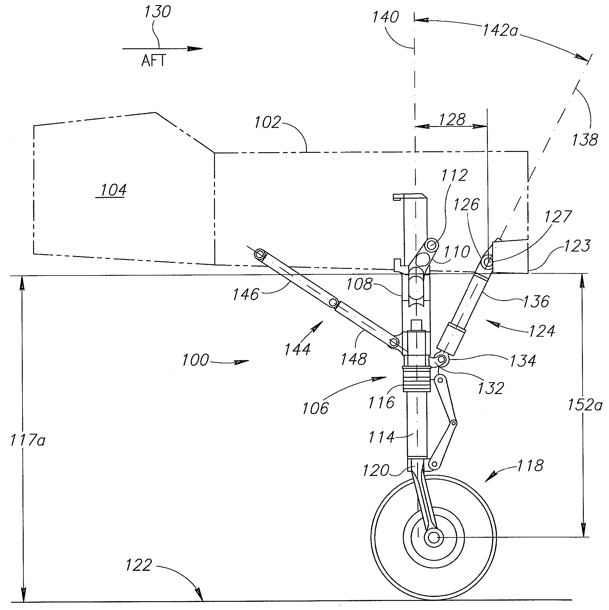 Adjustable landing gear system