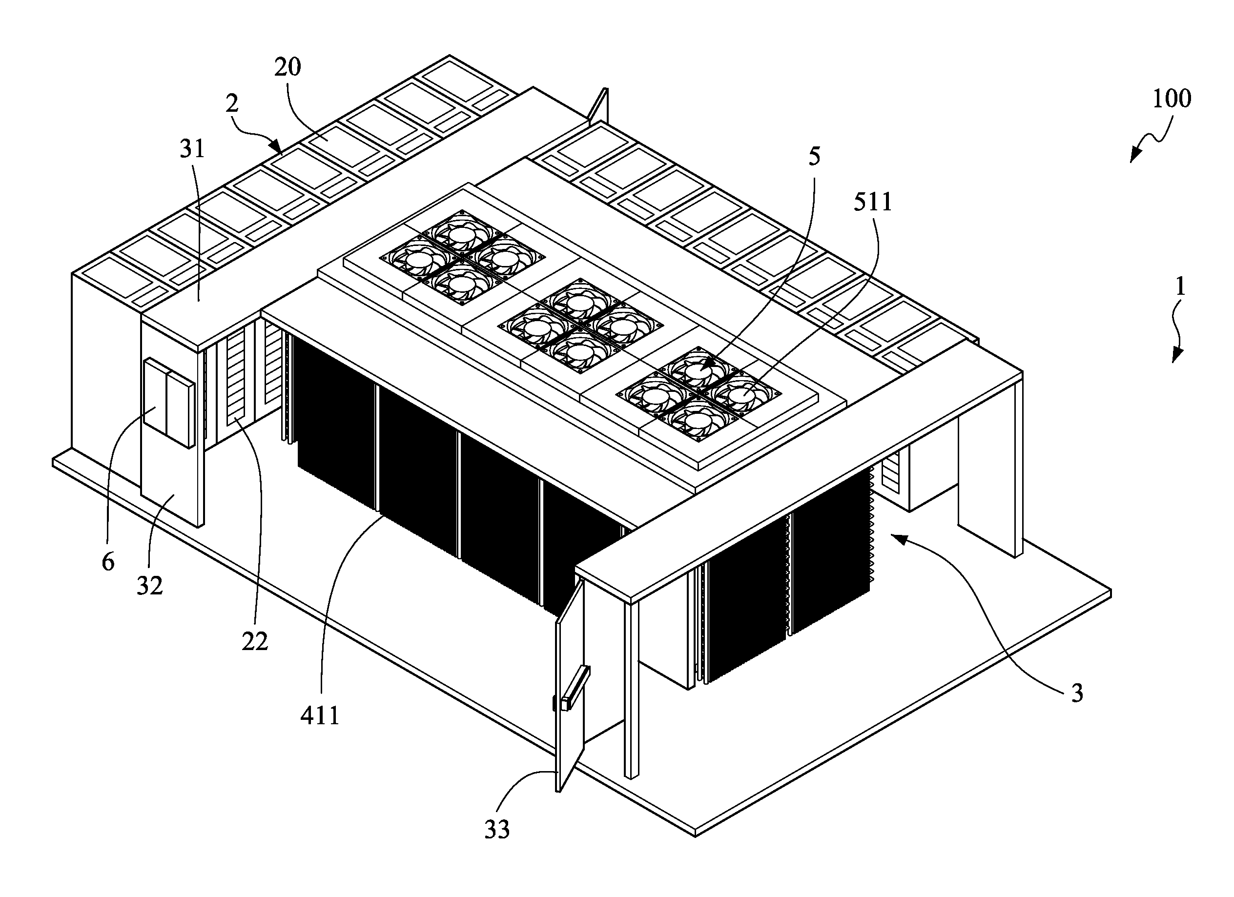 Water-cooled Cooling Apparatus Integrated to Load Devices