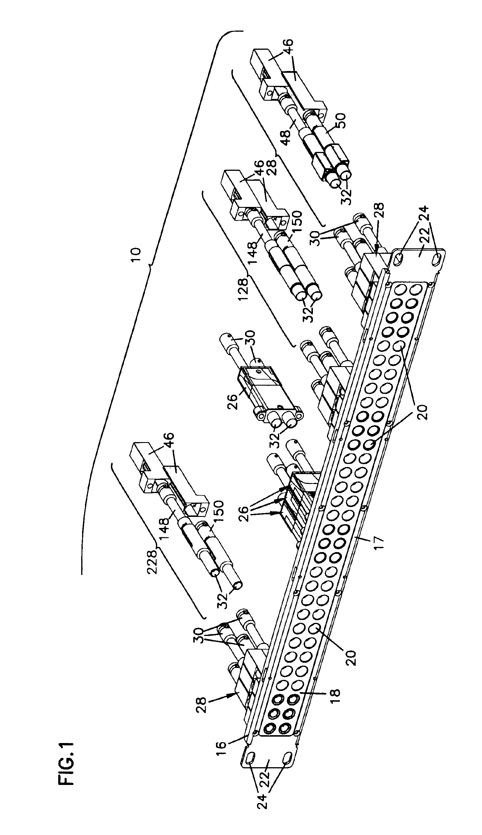 Jack with modular mounting sleeve