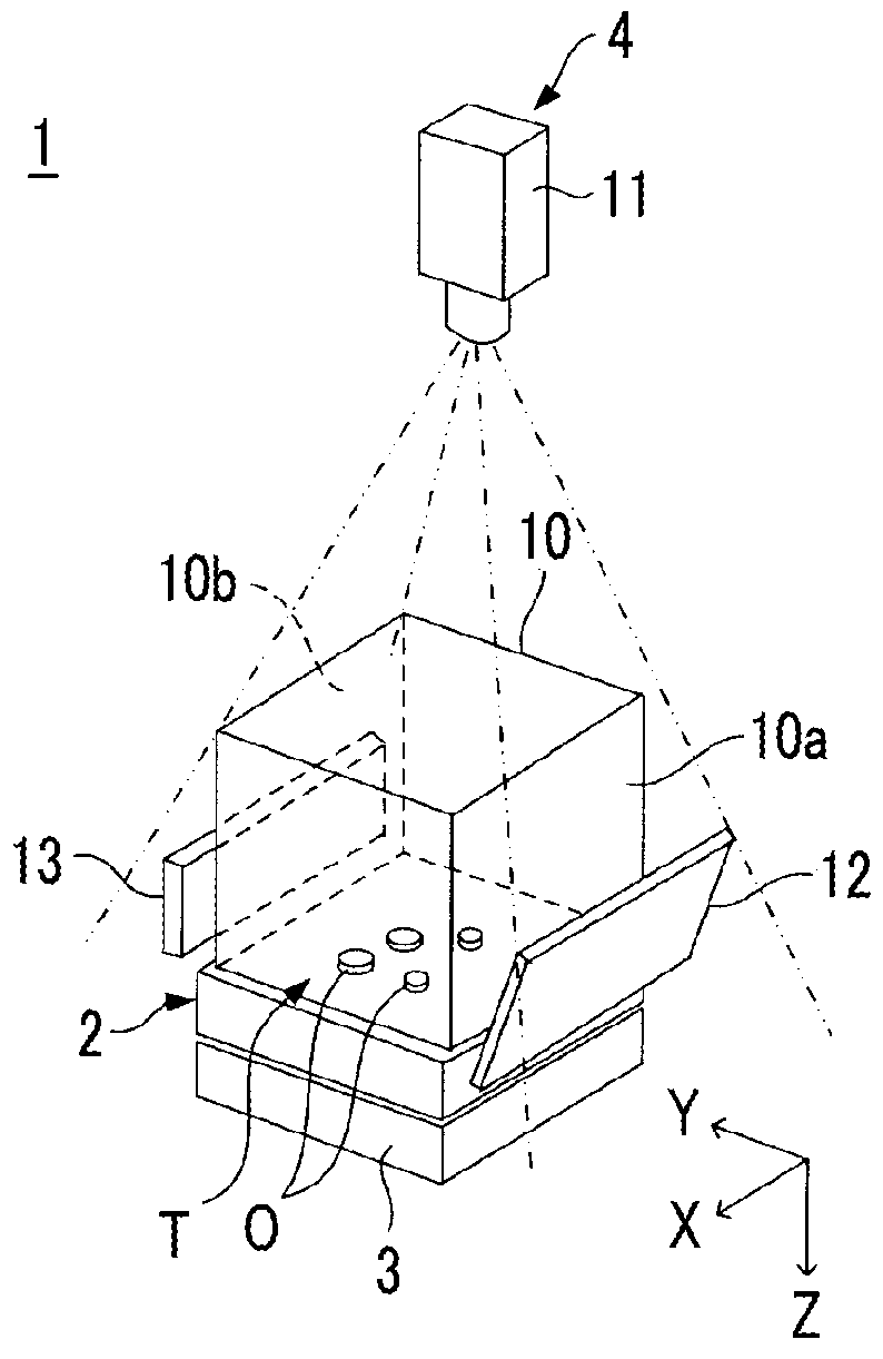 Inspection device, inspection method, and computer readable medium storing program causing computer to perform inspection method