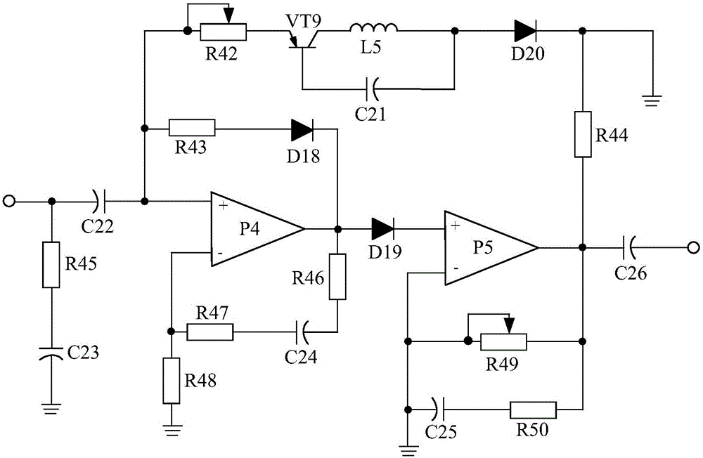 Tunable frequency type signal processing system for aluminum electrolysis anode current measuring instrument