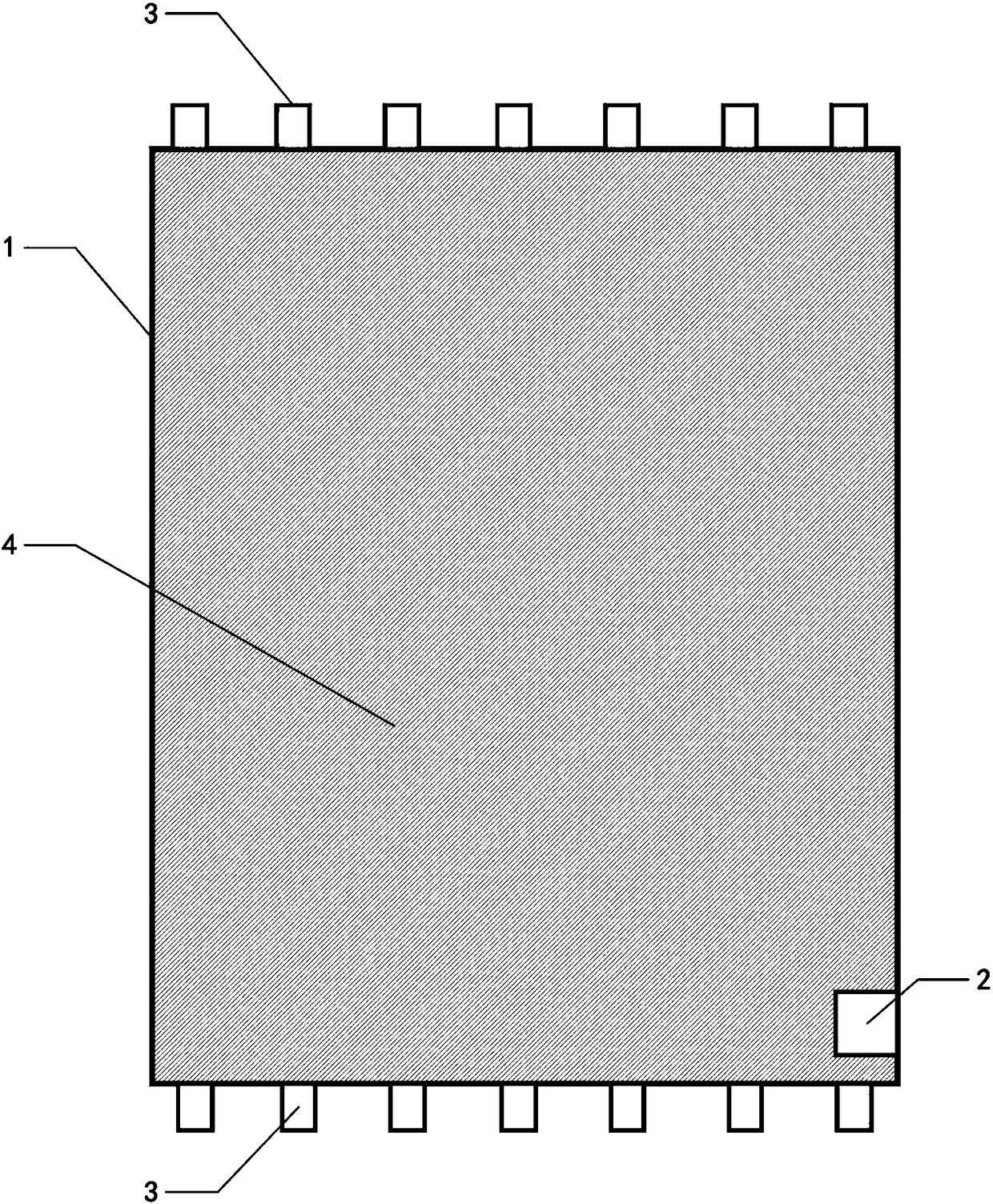 Modularized mobile airplane water taking-off and landing platform based on photovoltaic power station