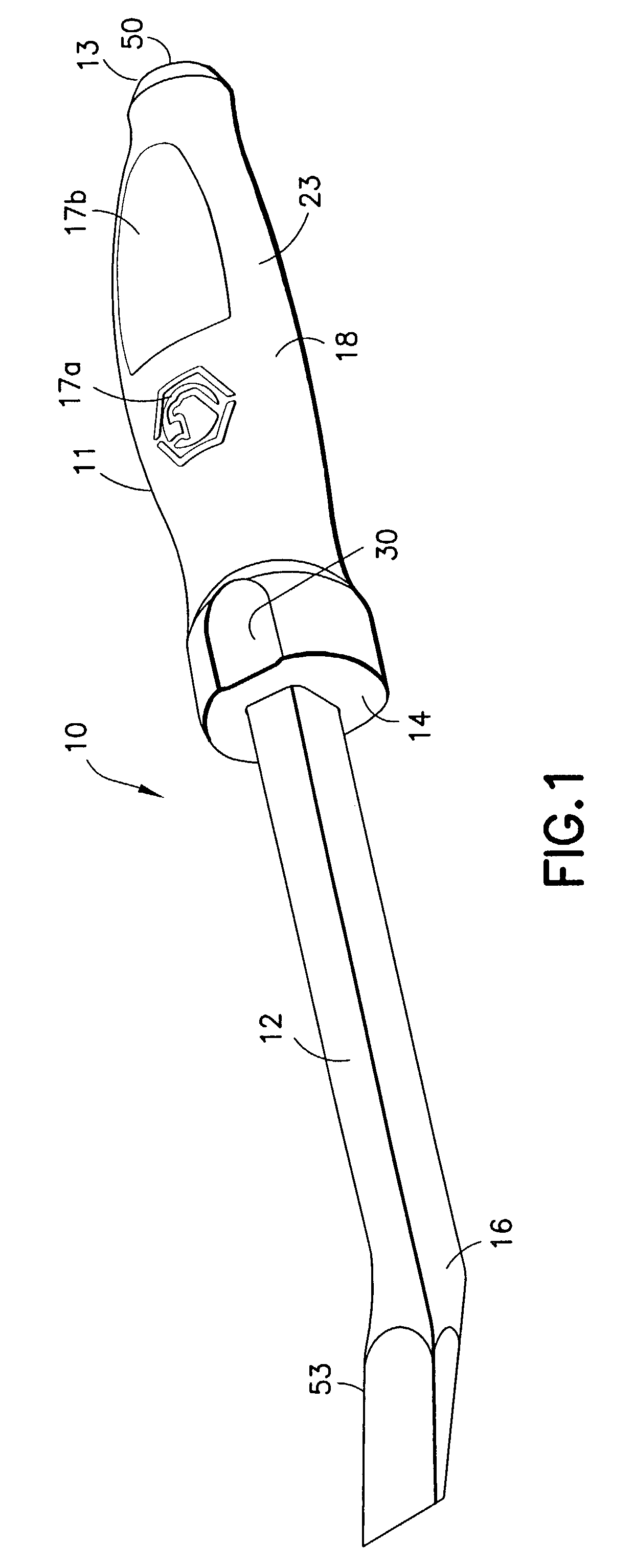 Pry bar ergonomic handle