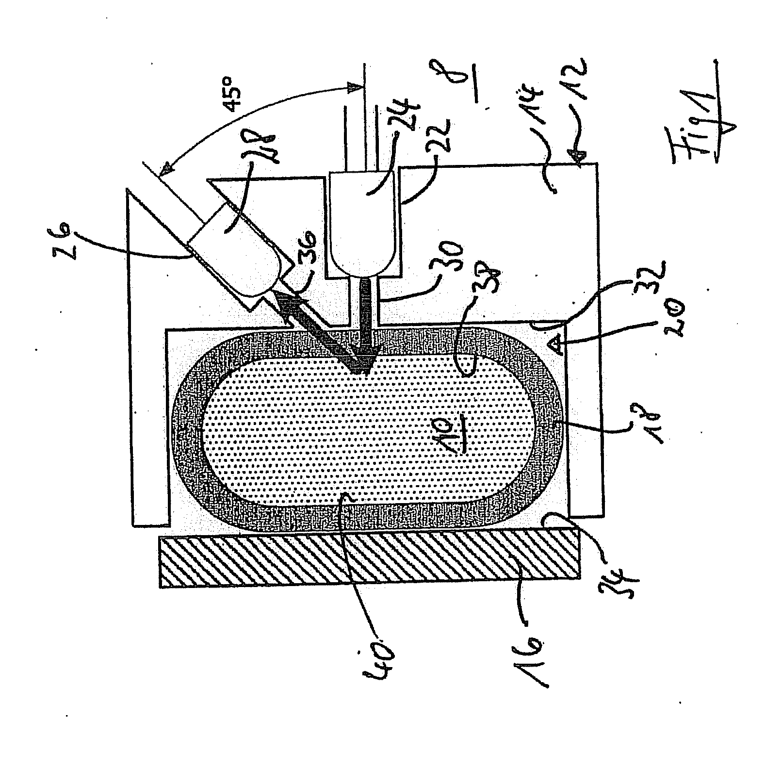 Spectroscopic detector and method for determining the presence of blood and biological marker substances in liquids