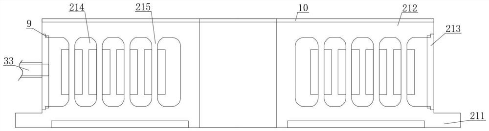 Flour mill with water cooling structure on movable millstone