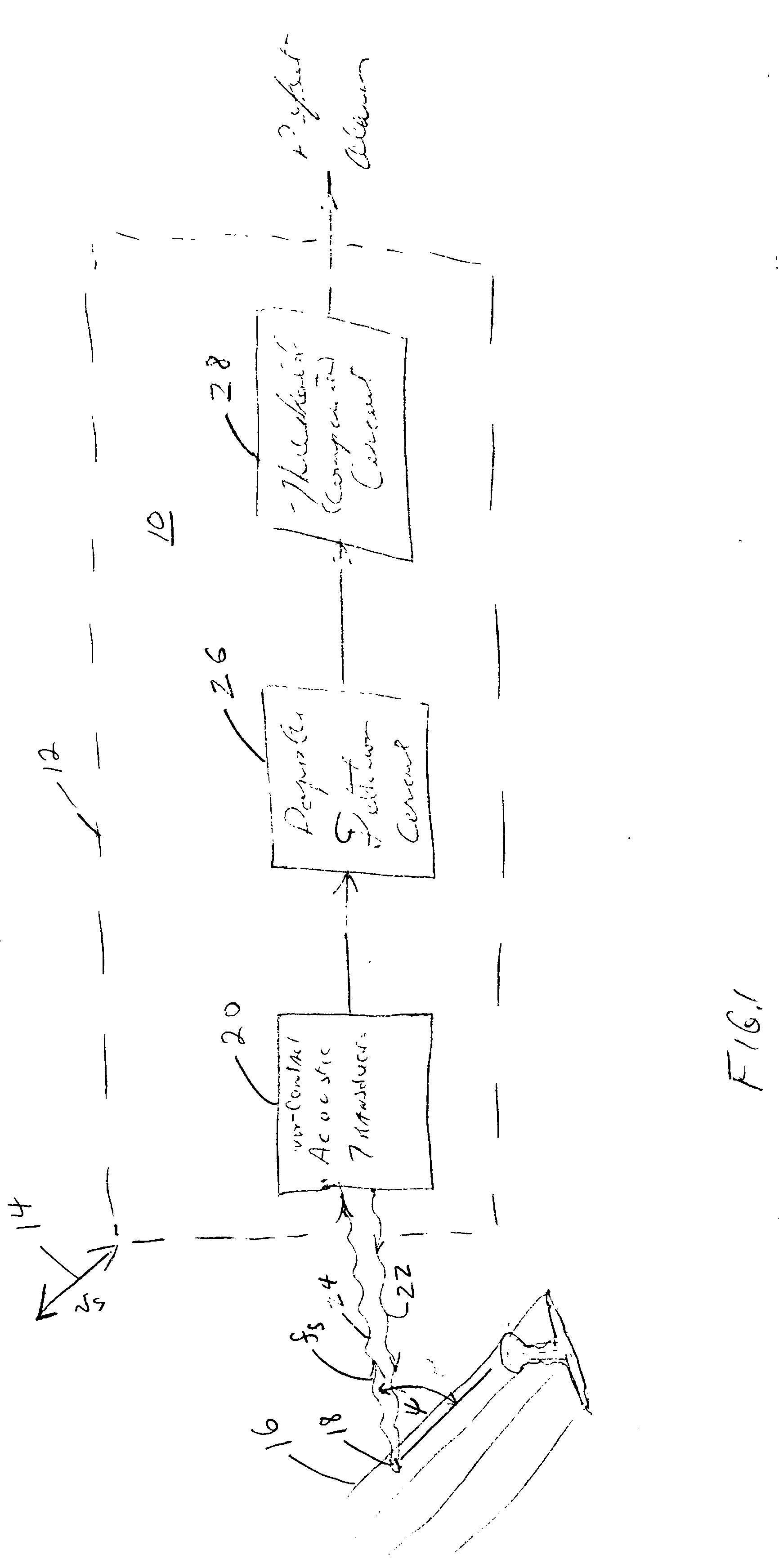 Flaw detection system using acoustic doppler effect