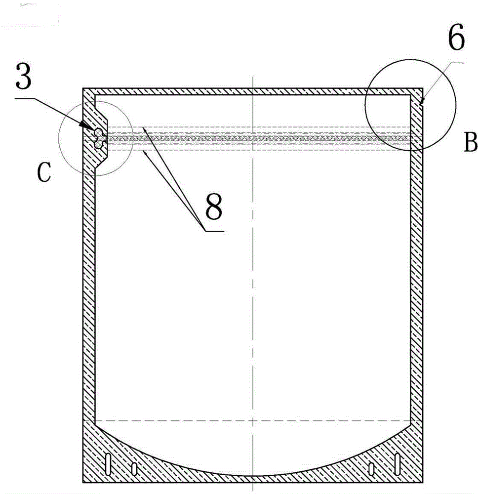 Steaming-boiling bag capable of pre-storing food for microwave oven