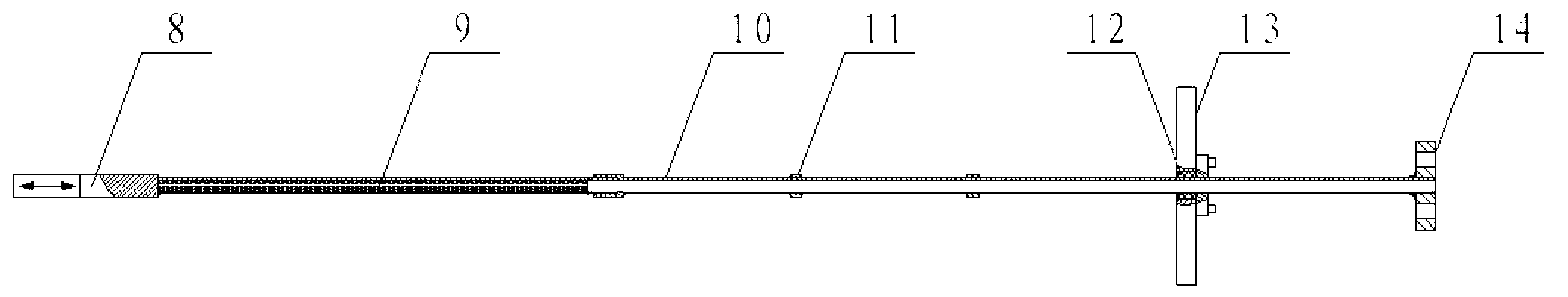 Maintenance-free high-temperature gas sampling probe