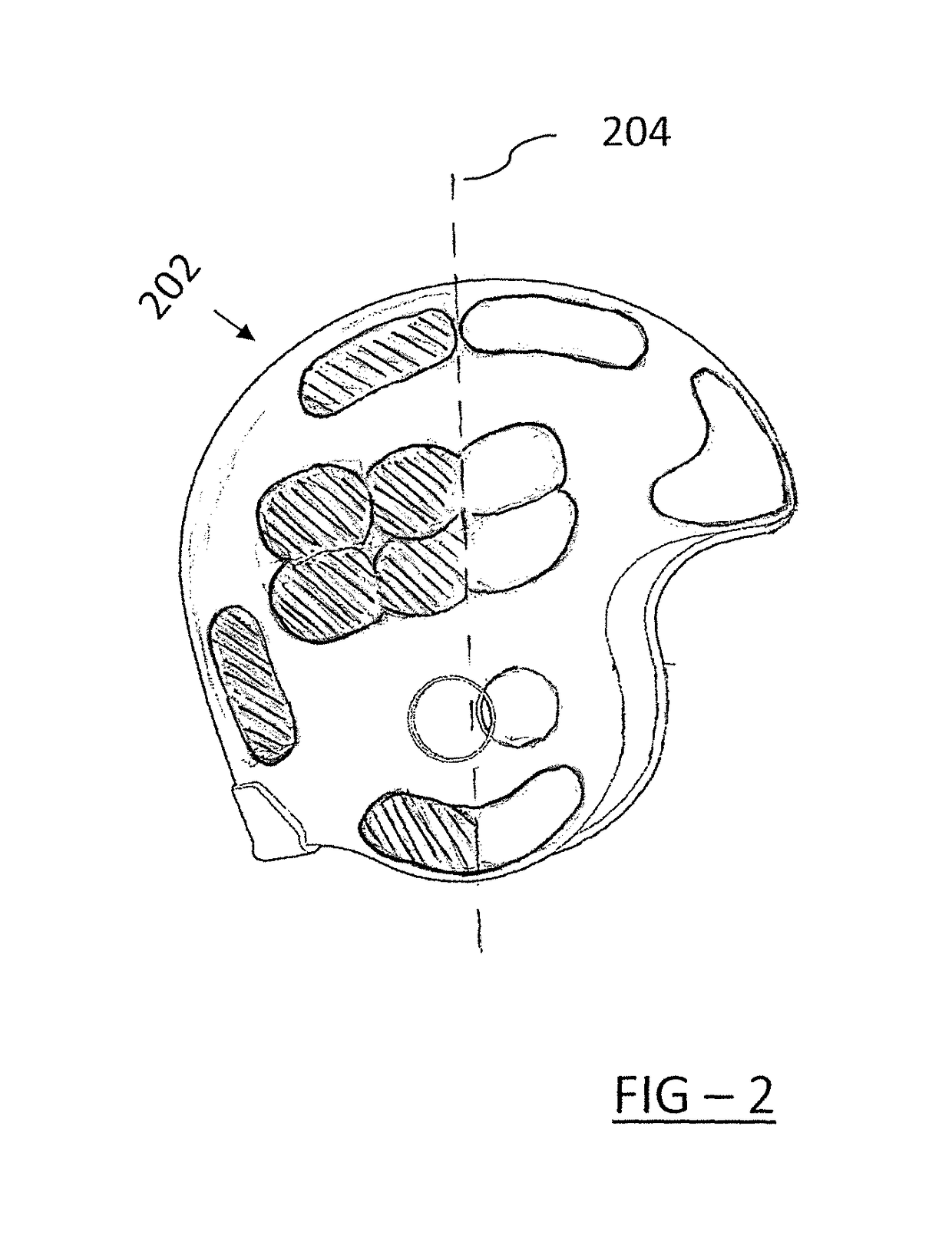 Optimized visual field helmets