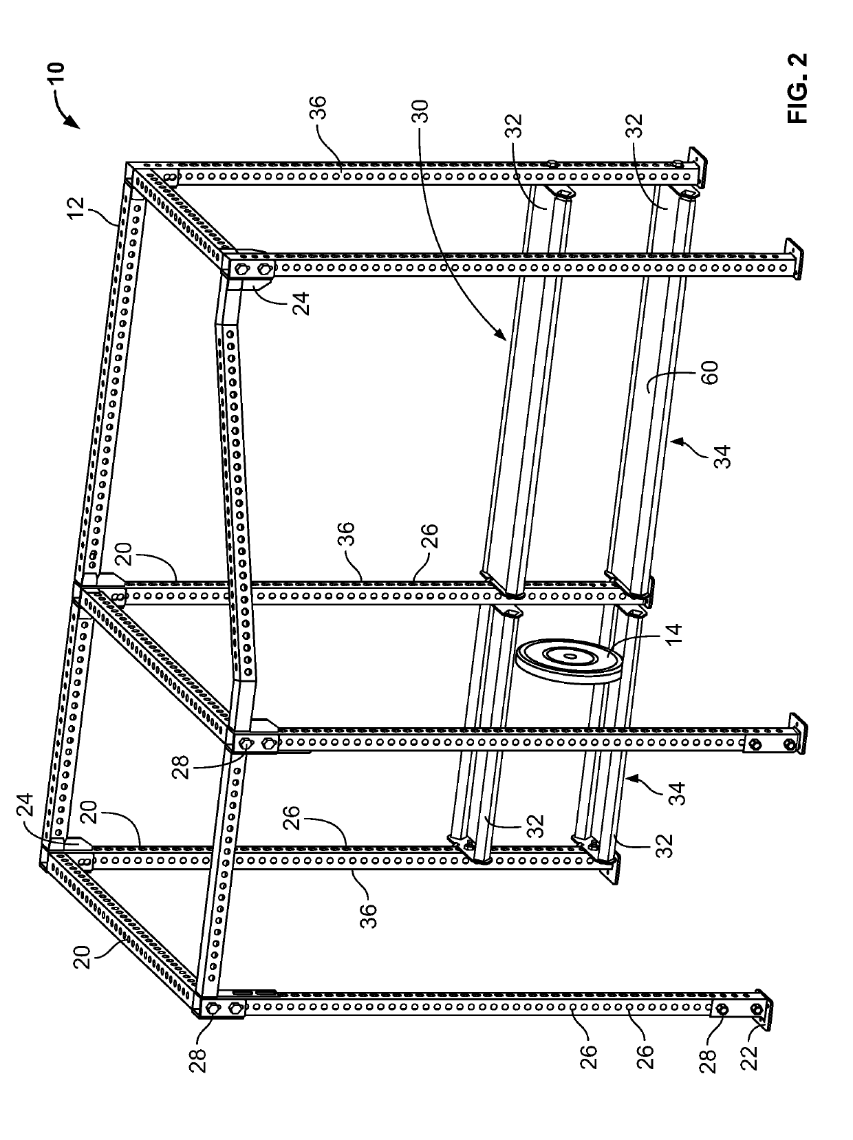 Weight Rack and Shelf