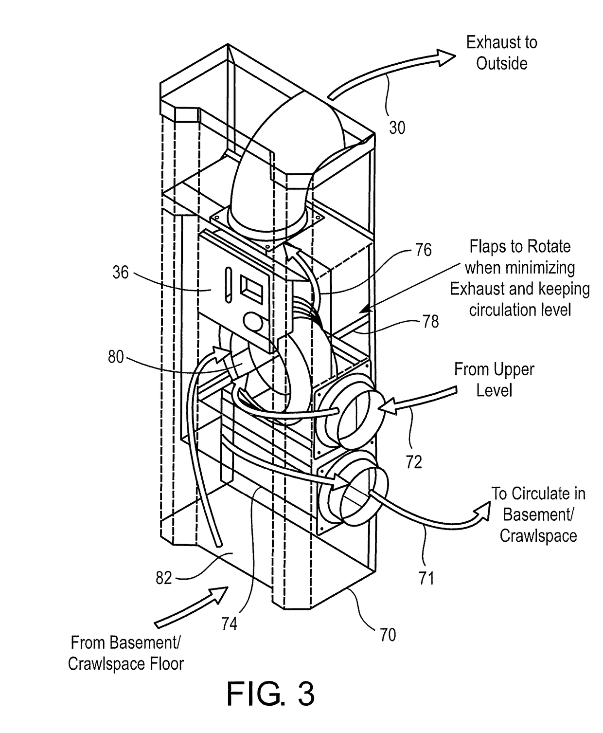 Basement ventilator