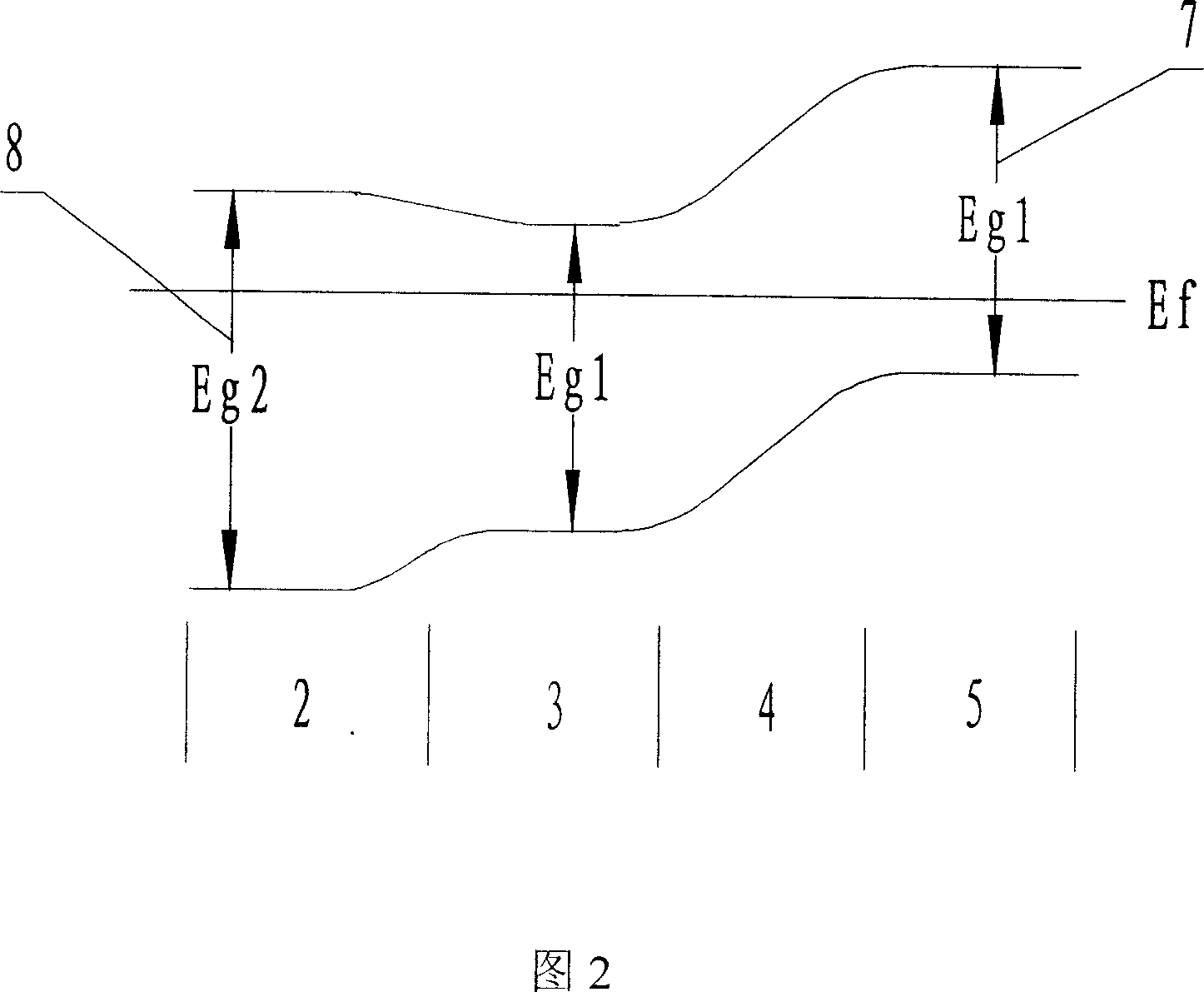 Crystal silicon solar battery with multi-hole silicon layer structure