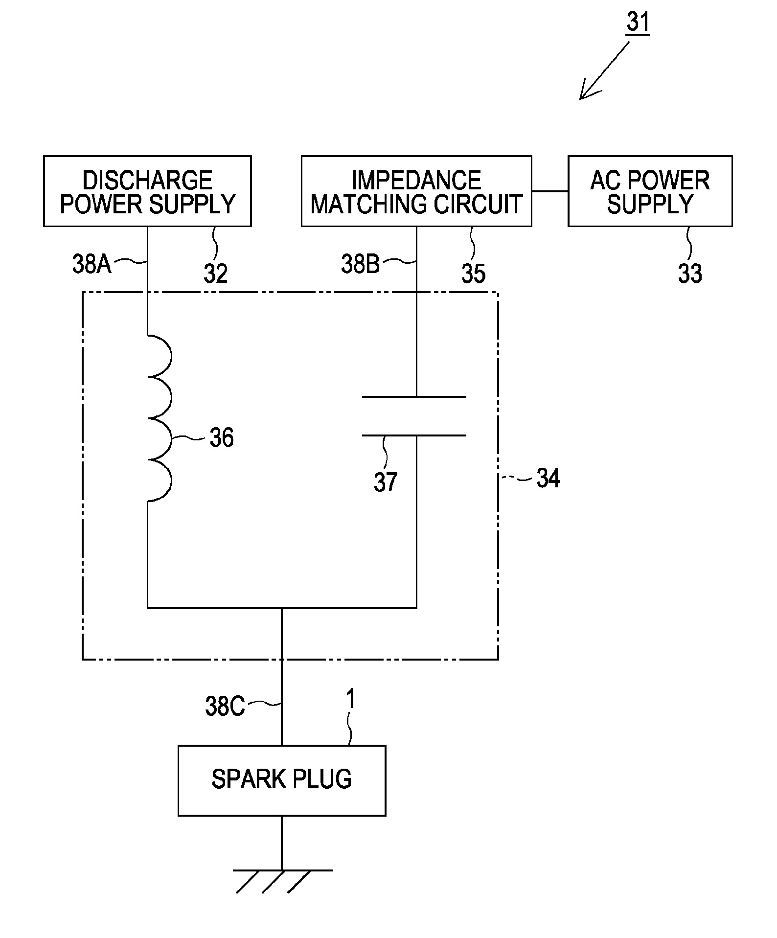 Ignition system and spark plug