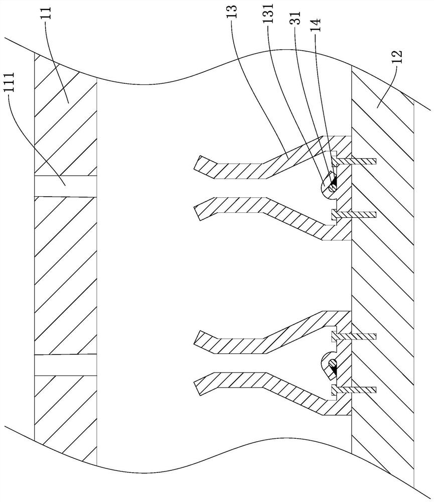 Intelligent patch board having high reliability of connection between power line and conductive socket