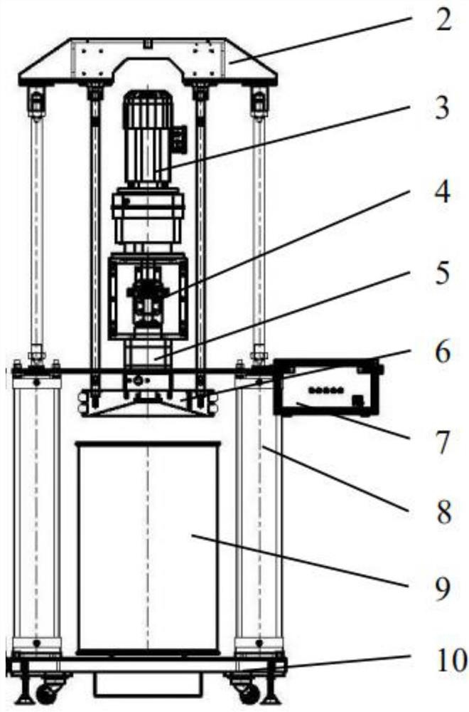 Ship body insulation epoxy resin gluing equipment