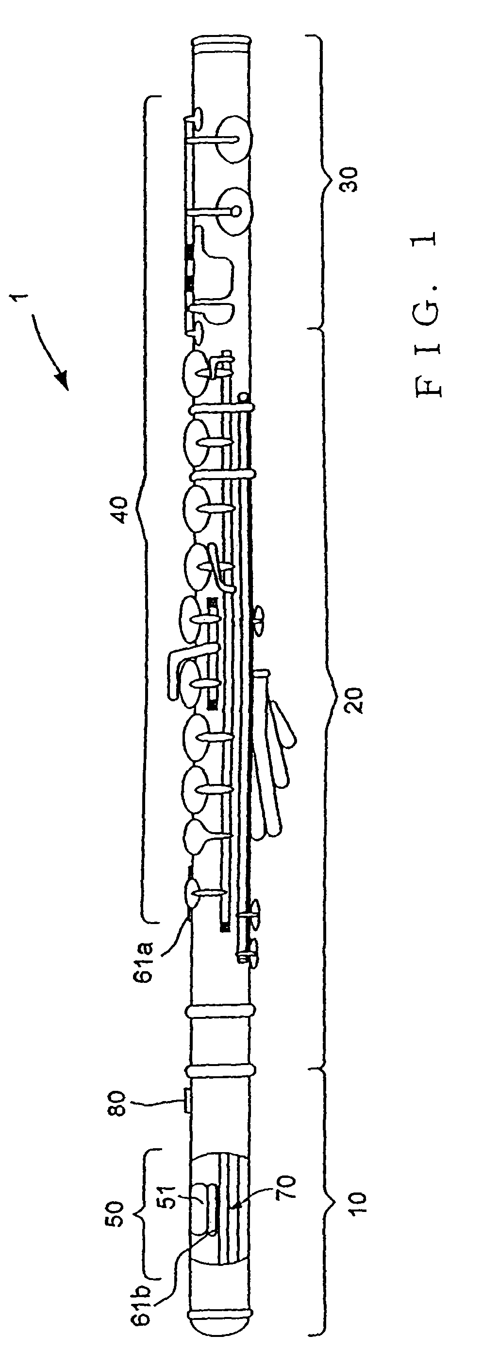 Electronic wind instrument and zero point compensation method therefor