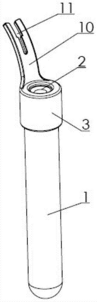 Blood collection tube with adjustable blood transfusion rate