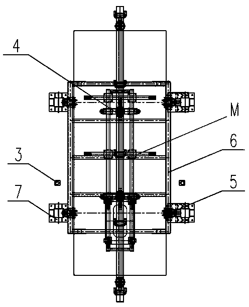 Intelligent flexible pickup truck carriage switching system