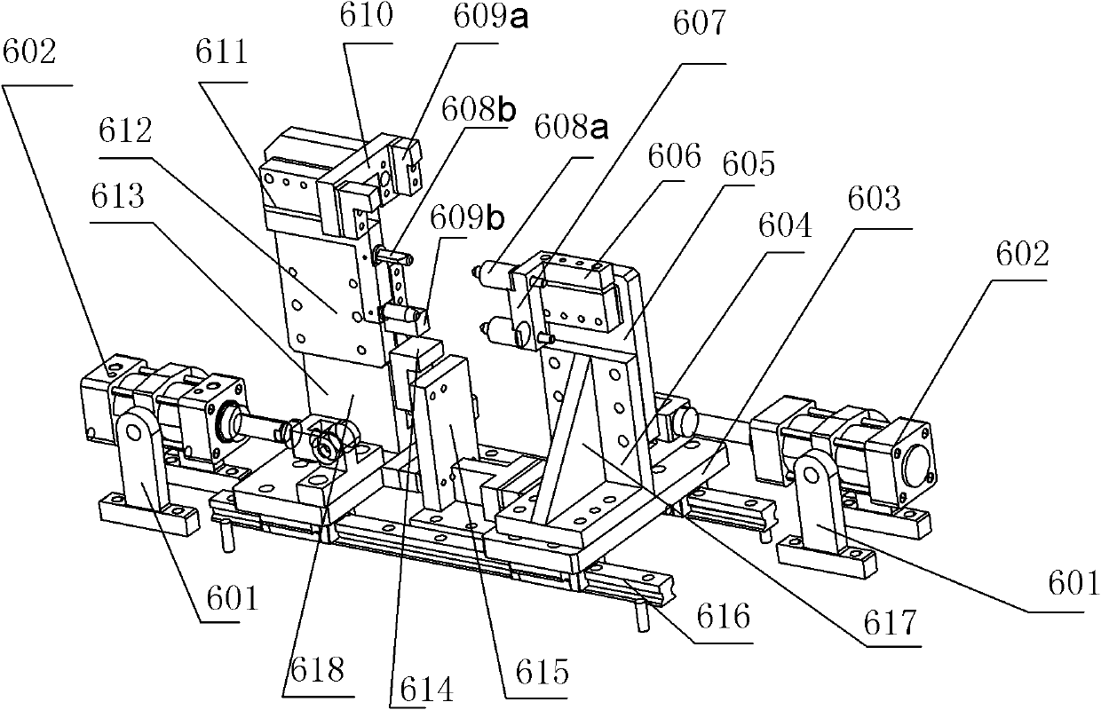 Clamp for longitudinal beam of rear floor slab of automobile