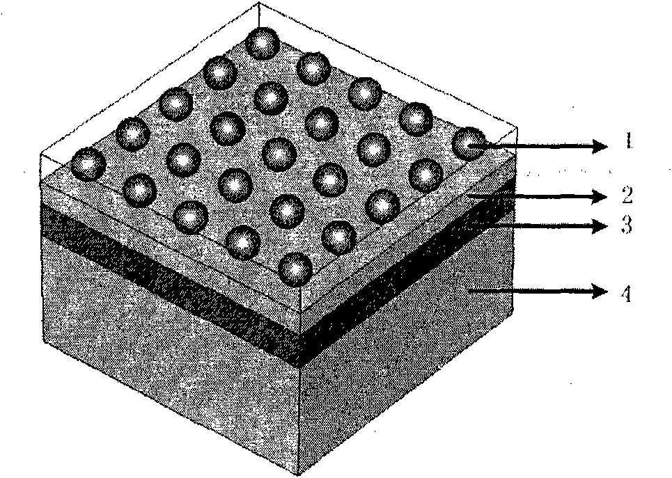 Almost perfect absorbing structure for wide wave band