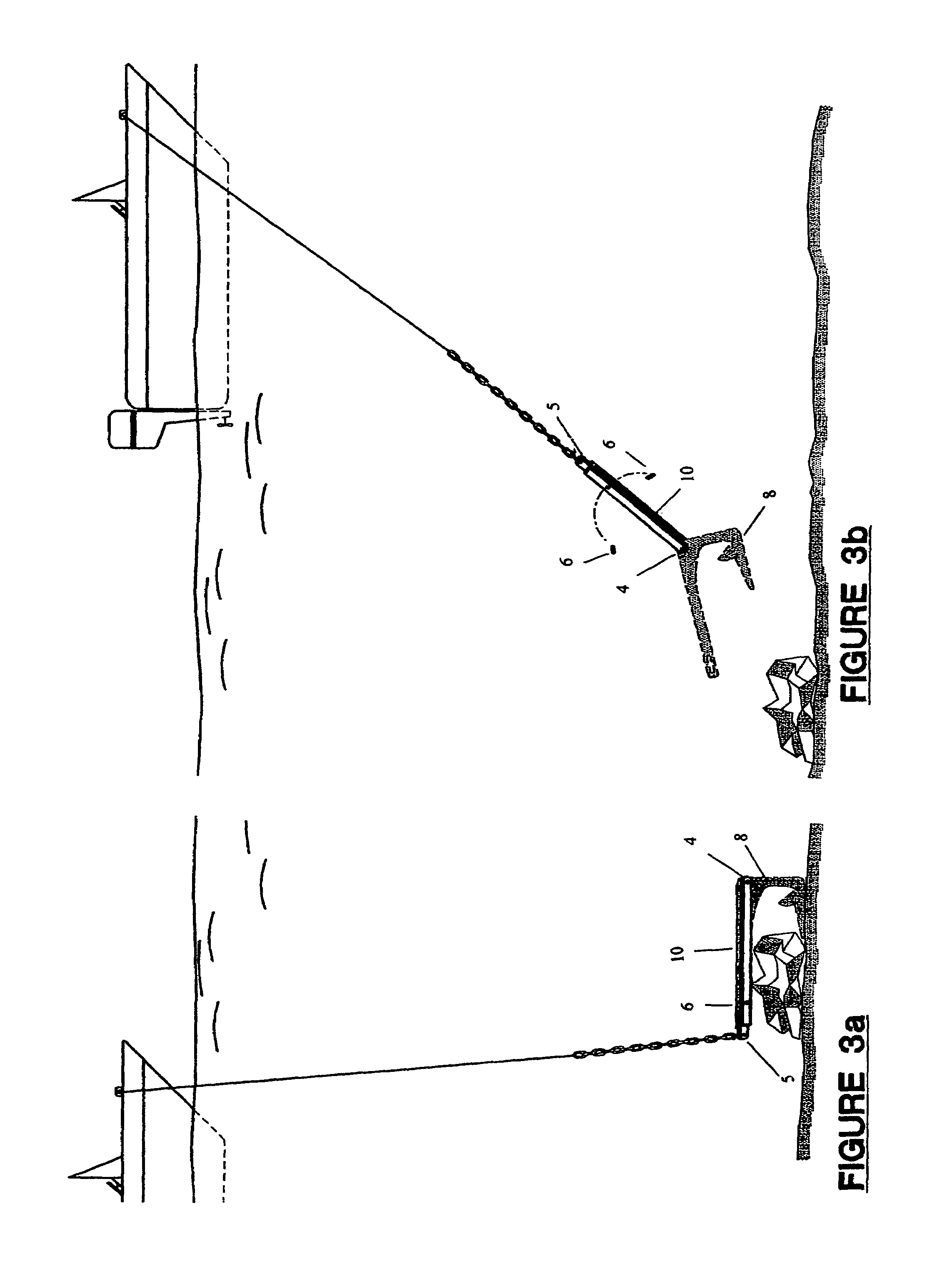 Marine anchor release device