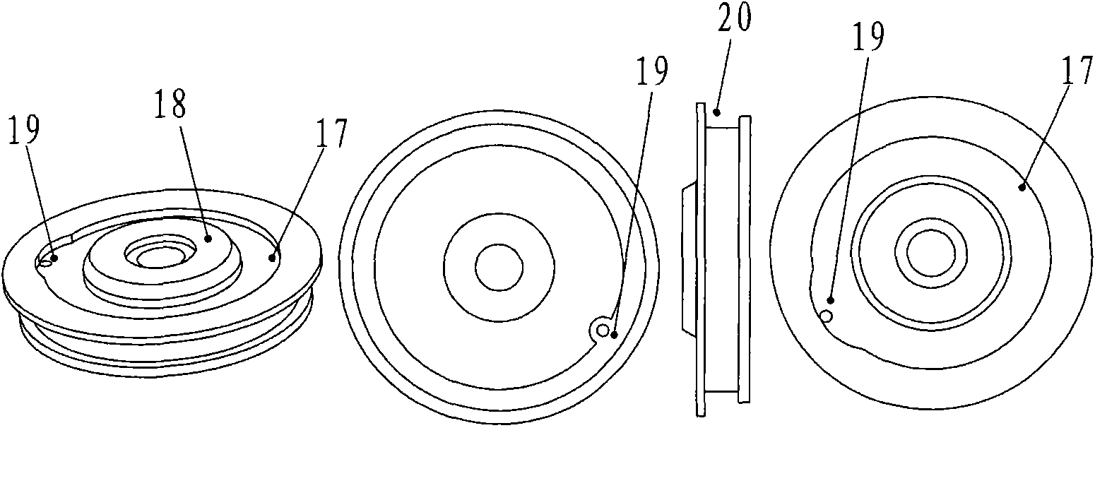 Self-closed water-saving device, method and toilet stool