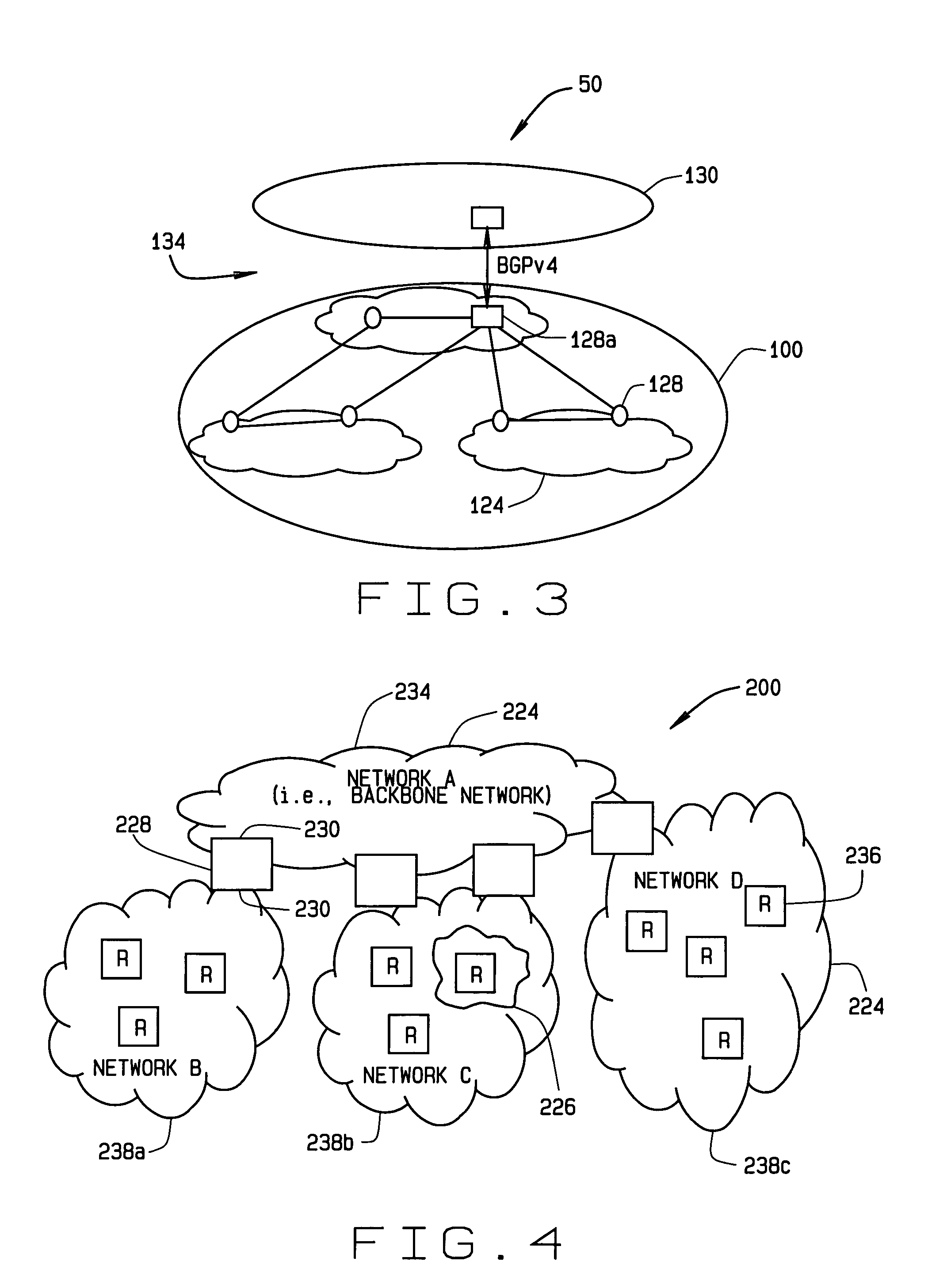 Virtual exterior gateway protocol and related methods