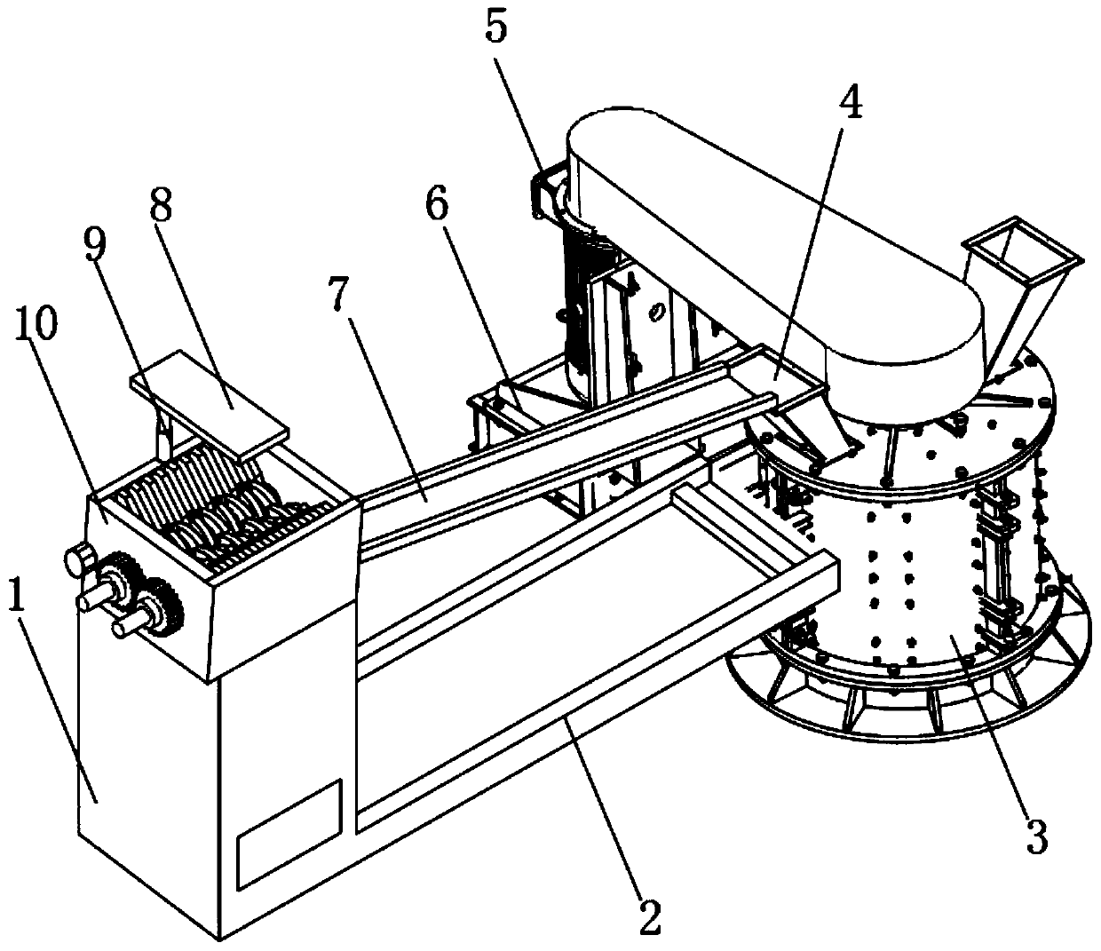 Urban solid waste treatment equipment